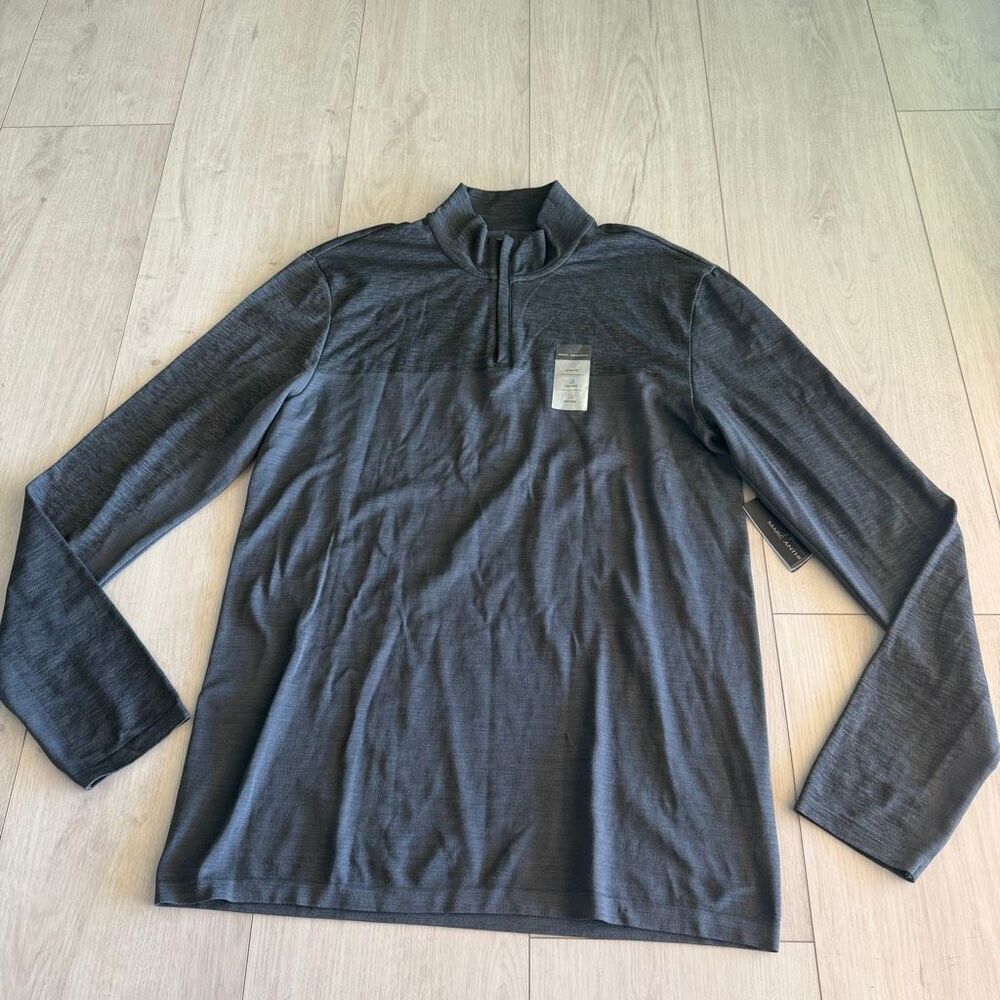 Marc Anthony slim fit long sleeve top size L